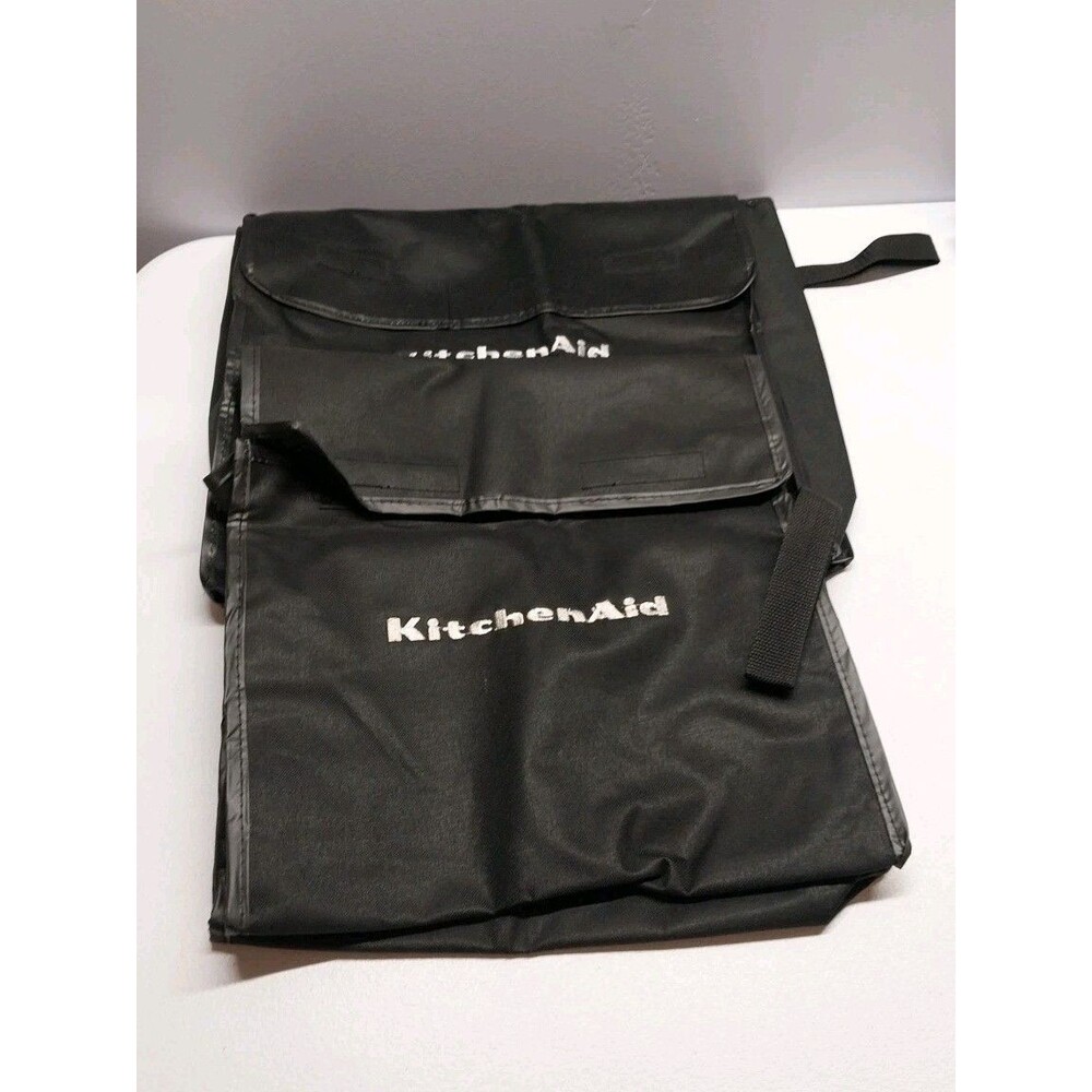 KitchenAid Appliance Storage Bags Set of 2 Waffle Maker Griddle Case